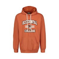 Sweatshirt Hood Oc Oswald Lines Vintage Orange