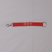 Key Ring Oxy Org Strap W/ Lobster Clip
