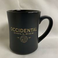 Mug Black Matte Finish W/ Oc Seal Gold Imprint