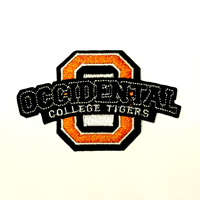 Patch Big O Occidental College Tigers