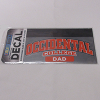 Decal Dad Occidental College Color Shock