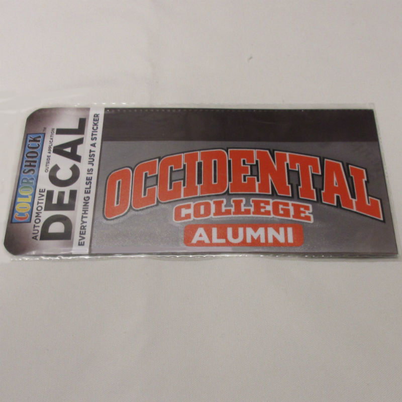 Decal Alumni Occidental College Color Shock (SKU 1178258245)