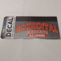 Decal Alumni Occidental College Color Shock