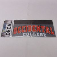 Decal Occidental College Color Shock