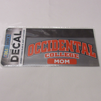 Decal Mom Occidental College Color Shock