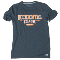 Dad Crewneck T-Shirt Occidental 1887 Charcoal Grey