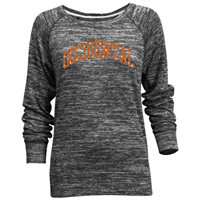 WOMENS CAREFREE CREW W/ OCCIDENTAL