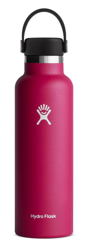 Hydro Flask: 21 oz Standard Mouth - Lychee Red