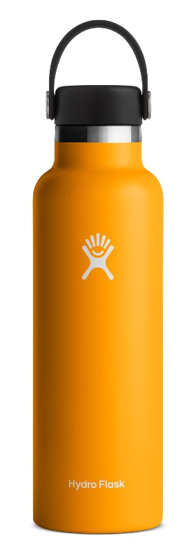 Hydro Flask 21 oz Standard Mouth Flex Cap Tumbler Orange Delivery - DoorDash