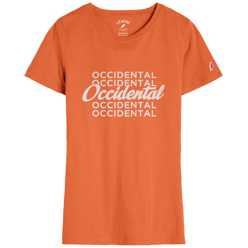 T-Shirt Freshy Tee Occidental Repeating Orange (SKU 1185453120)