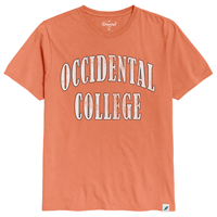 T-Shirt Mens Distressed Occidental College Bubble Print
