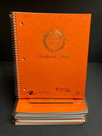 2 Pocket Spiral Notebook With Laurel Imprint