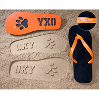Flip Flops Sandprint Oxy Paw