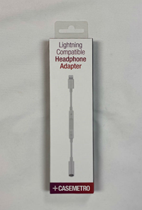 Iphone Lightning Compatible Headphone Adapter
